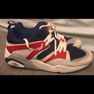 Puma Trinomic R698 Flag Lace Up Mens Trainers